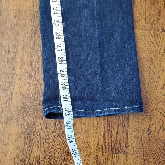 True Religion Women's Sz 29 World Tour Straight Leg Denim Blue Jeans - Picture 12 of 13